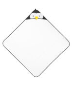 Badcape pingvin vit 100x100 - Bild 2