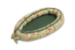 Babynest Velvet grön +kudde på köpet 80x45