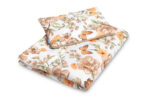 Spjälsängset täcke+kudde Velvet beige