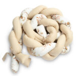 Spjälskydd flätad beige 210 cm - Bild 4
