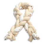 Spjälskydd flätad beige 210 cm - Bild 5